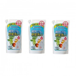 Chu Chu 奶瓶蔬果洗潔液補充裝 - 720 ml x 3