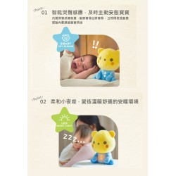 Combi 4合1安撫玩具 - Little Luna 兔子
