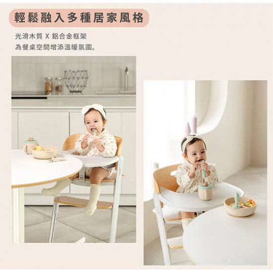 Combi Everseat 成長餐椅 - 灰色