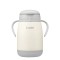 Combi Laku Mug 不鏽鋼吸管學習杯 (6個月+) 370ml - 淺灰