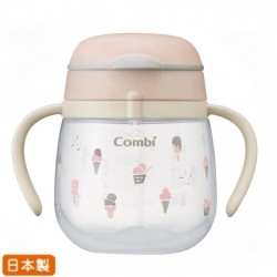 Combi LakuMug 5m+ 直飲學習水杯 240 ml - 冰淇淋