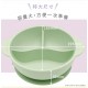 Combi 鉑金矽膠分隔吸盘餐碗 - 活潑恐龍