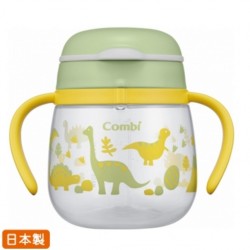 Combi LakuMug 5m+ 直飲學習水杯 240 ml - 恐龍
