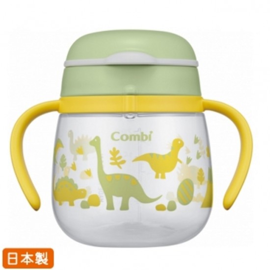 Combi LakuMug 5m+ 直飲學習水杯 240 ml - 恐龍