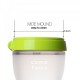 Comotomo 軟身衛生矽膠奶樽 250 ml - 綠色 (兩支裝)