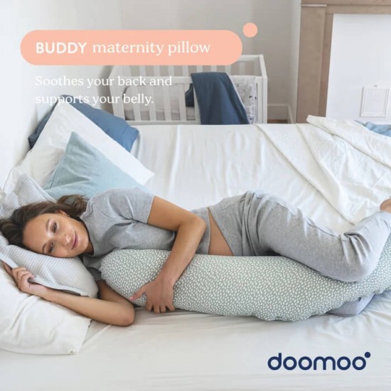Doomoo BUDDY 多功能大抱枕 - 雲紋/湖水綠 (B60)