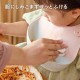 Edison Mama 幼兒軟膠圍兜 - 摩卡
