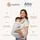 Ergobaby Alta 坐墊式嬰兒揹帶透氣款 - 珍珠灰