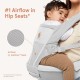 Ergobaby Alta 坐墊式嬰兒揹帶透氣款 - 珍珠灰