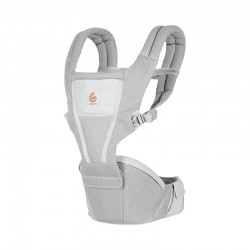 Ergobaby Alta 坐墊式嬰兒揹帶透氣款 - 珍珠灰