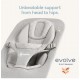 Ergobaby EVOLVE 3 IN 1 搖椅 - 淺灰色網布