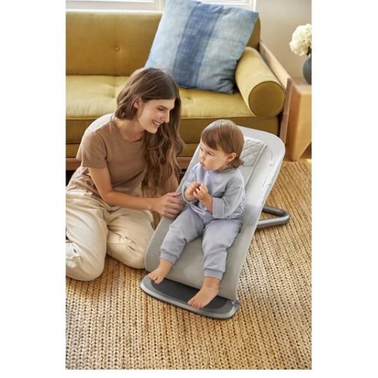 Ergobaby EVOLVE 3 IN 1 搖椅 - 淺灰色網布