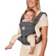 Ergobaby Omni 全階段型四式360嬰兒揹帶透氣款 - 炭灰
