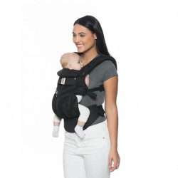 Ergobaby Omni 全階段型四式360嬰兒揹帶透氣款 - Onyx Black