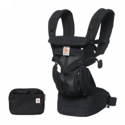 Ergobaby Omni 全階段型四式360嬰兒揹帶透氣款 - Onyx Black