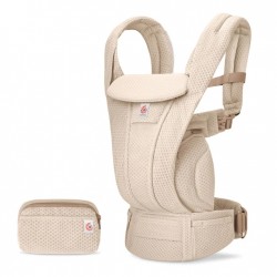 Ergobaby Omni Deluxe All-in-One 透氣款嬰兒揹帶 - 自然米色