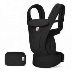 Ergobaby Omni Deluxe All-in-One 透氣款嬰兒揹帶 - 黑色