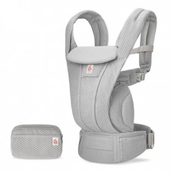 Ergobaby Omni Deluxe All-in-One 透氣款嬰兒揹帶 - 珍珠灰