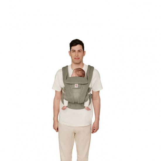 Ergobaby Omni Deluxe All-in-One 透氣款嬰兒揹帶 - Soft Olive