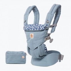 Ergobaby Omni 全階段型四式360嬰兒揹帶 - Blue Daisy
