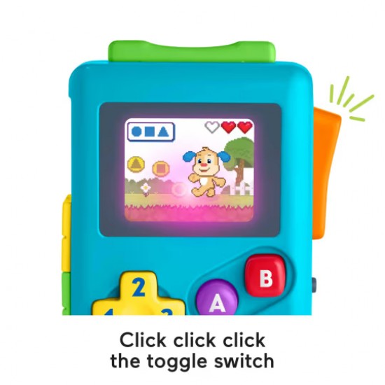 Fisher Price 聲光便攜掌上遊戲機