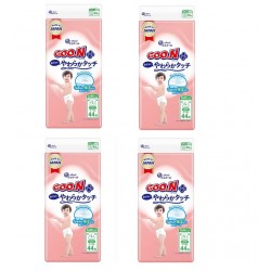 Goon 大王柔觸肌嬰兒紙尿片 大碼 (L) - 44片 x 4 packs