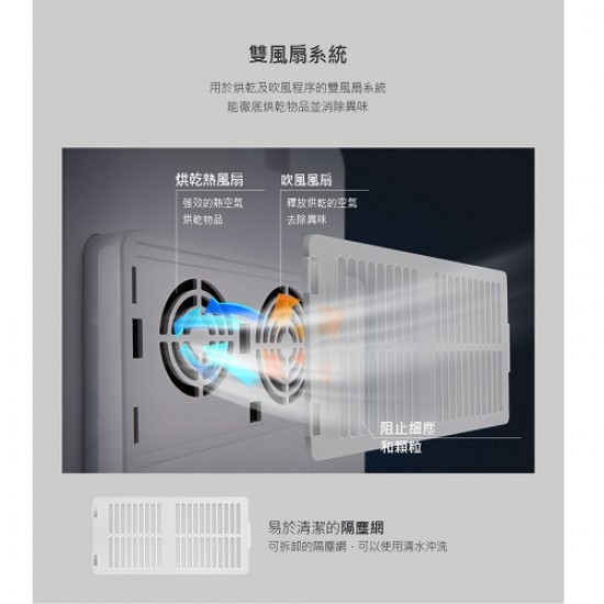 喜臨 Haenim 第4代 PLUS 紫外線LED-UV消毒烘乾機 (典雅系列) - 白色 / 玫瑰金