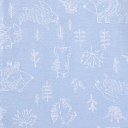 HALO SleepSack 睡袋/ 純綿 - 藍色林地 (Size M)