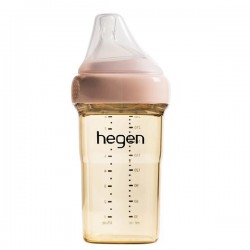 hegen PCTO™ PPSU 多功能寬口奶瓶 240ml / 8 oz - 粉紅