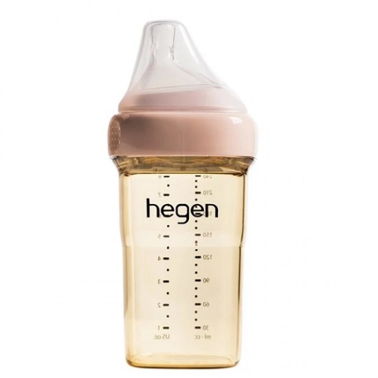 hegen PCTO™ PPSU 多功能寬口奶瓶 240ml / 8 oz - 粉紅