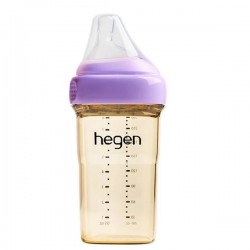 hegen PCTO™ PPSU 多功能寬口奶瓶 240ml / 8 oz - 紫色