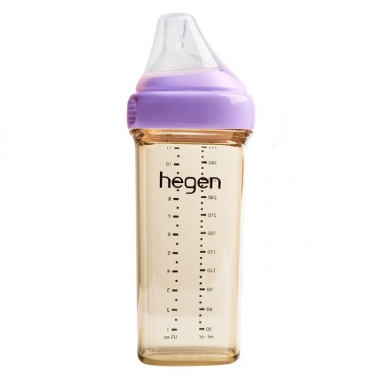 hegen PCTO™ PPSU 多功能寬口奶瓶 330ml / 11 oz - 紫色