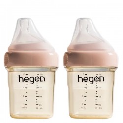 hegen PCTO™ PPSU 多功能寬口奶瓶 150ml / 5oz x 2pcs - 粉紅