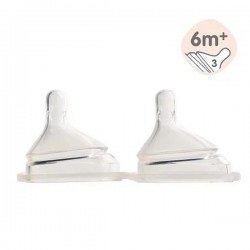 hegen 防脹氣智慧奶嘴 (快速) 6m+ 2 pcs