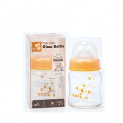 HITO 強化玻璃奶瓶 - 120ml