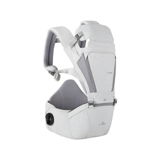 i-angel Dr. Dial Plus 2合1 腰櫈揹帶 - 閃耀灰