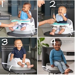 Infantino 4合1 Two-Can-Dine 加高椅 