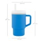 Infantino My 1st Tumbler 矽膠吸管隨行杯 - 海洋藍