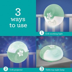 Infantino 嬰兒安睡投射燈 - 淺綠