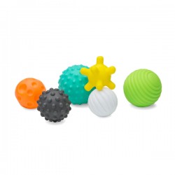 Infantino 多種質感波波套裝 - 6 pcs