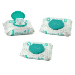 Infantino 超柔軟寶寶濕巾 80 pcs x 3 packs