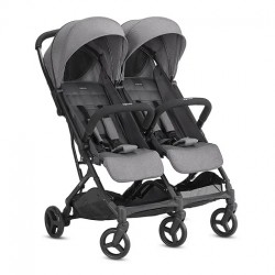 Inglesina Twin Sketch 雙座嬰兒車 - 灰色 (AH86M0GRY)