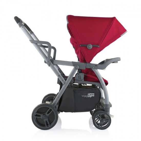 Joovy Caboose VaryLight Graphite 成長型雙子車 (紅色)