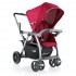 Joovy Caboose VaryLight Graphite 成長型雙子車 (紅色)