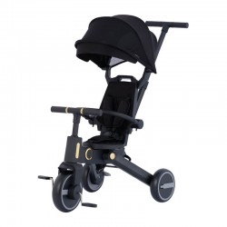 Kids Star RIDER+ 7-IN-1 摺合三輪車 - 黑色