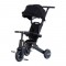 Kids Star RIDER+ 7-IN-1 摺合三輪車 - 黑色