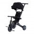 Kids Star RIDER+ 7-IN-1 摺合三輪車 - 黑色