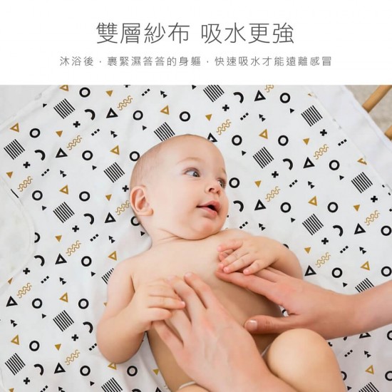 KuKu Duckbill 純真之瞳紗布大浴巾