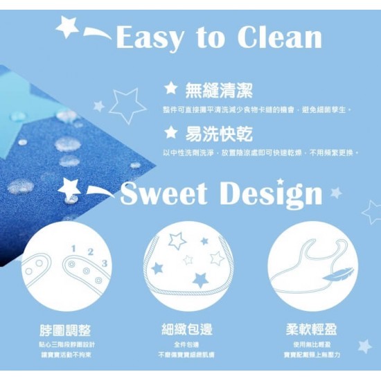 KuKu Duckbill 萌星收納立體圍兜