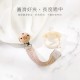 KuKu PLUS 櫸木安撫奶嘴夾 - 自然粉